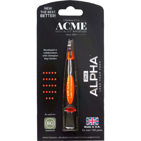 ACME Hochfrequenzpfeife Alpha 211.5 Schwarz / Orange