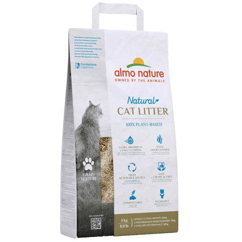 Almo Nature Katzenstreu Natural 4 kg