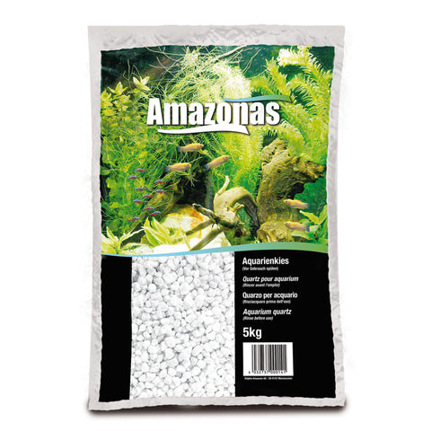 Amazonas Quarzkies Weiss 2 - 3 mm