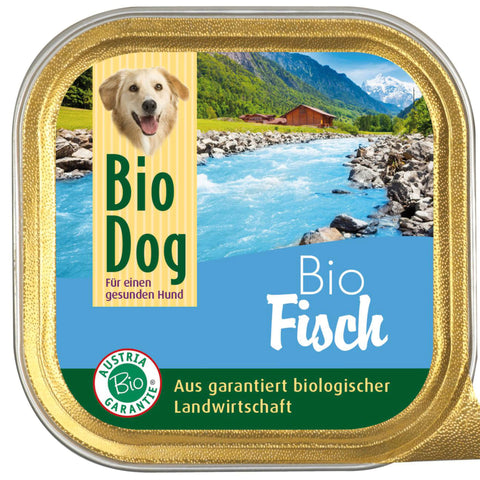 BioDog Nassfutter Fisch 9 x 300g