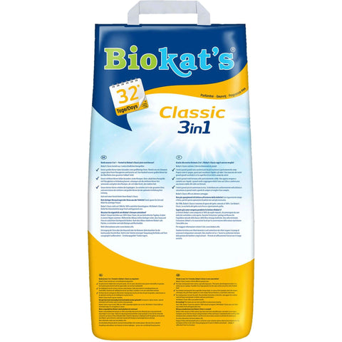 Biokat's Katzenstreu Classic 3in1 10 l