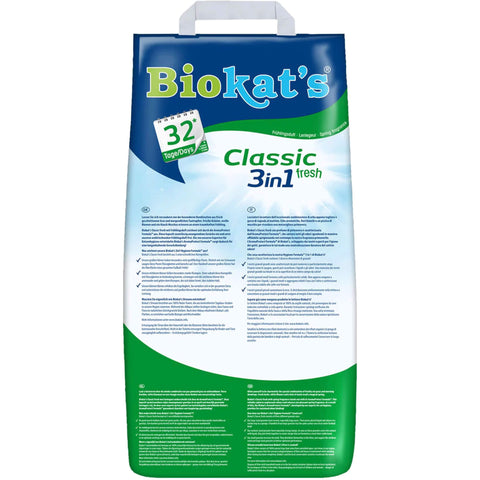 Biokat's Katzenstreu Classic 3in1 Fresh 10 l