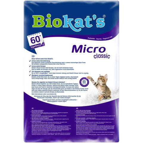 Biokat's Katzenstreu Micro Classic 14 l