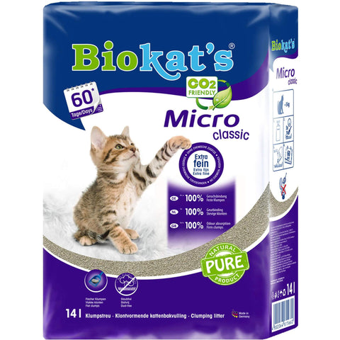 Biokat's Katzenstreu Micro Classic 14 l