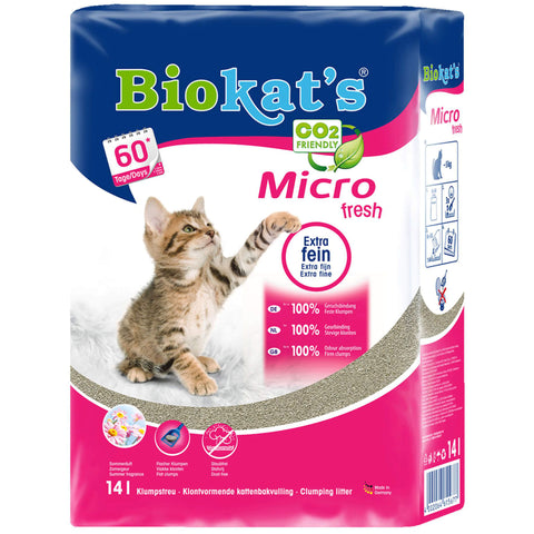 Biokat's Katzenstreu Micro fresh 14 l