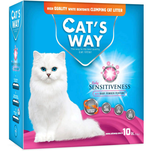 Cat's Way Katzenstreu Baby Powder 10 l Box