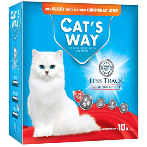 Cat's Way Katzenstreu Less Track Unscented 10 l Box