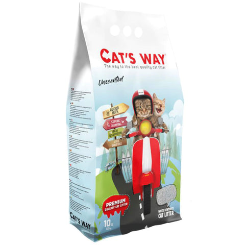 Cat's Way Katzenstreu Unscented