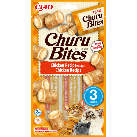 CIAO Churu Katzensnack Bites Huhn 3 x 10 g