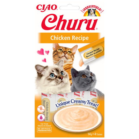 CIAO Churu Katzensnack Pürees Huhn 4 x 14 g