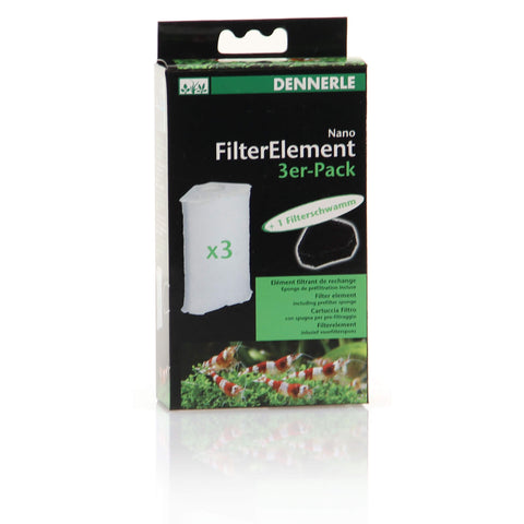 Dennerle Nano Filter Element 3er Pack