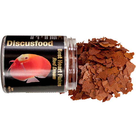 Discusfood Best Heart Flakes Red Dream