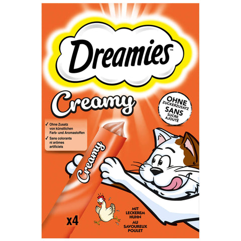 Dreamies Creamy Snacks Huhn