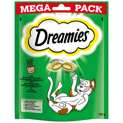 Dreamies Snacks mit Catnip Mega Pack