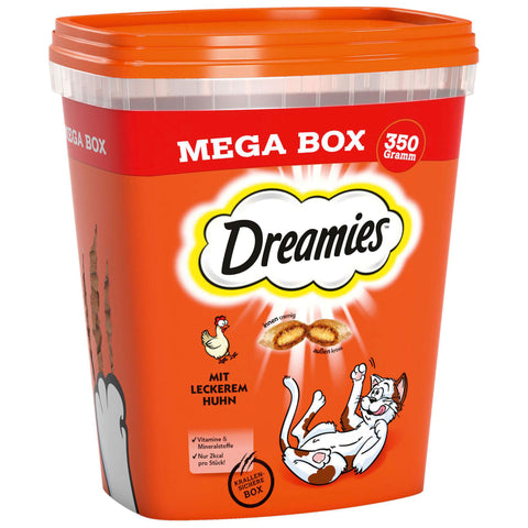 Dreamies Snacks mit Huhn Mega Box