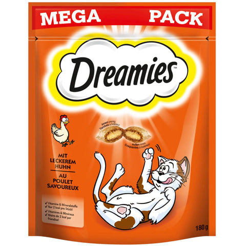 Dreamies Snacks mit Huhn Mega Pack