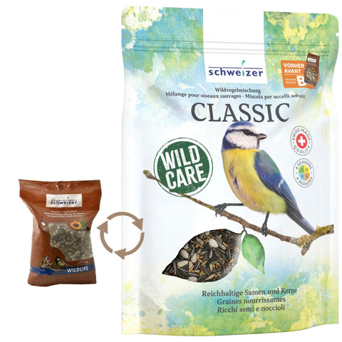 Eric Schweizer Vogelfutter Wildvogelmischung Classic 1 kg