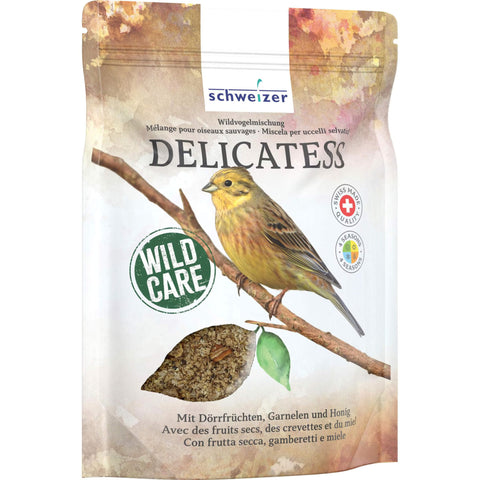 Eric Schweizer Vogelfutter Wildvogelmischung Delicatess 600 g