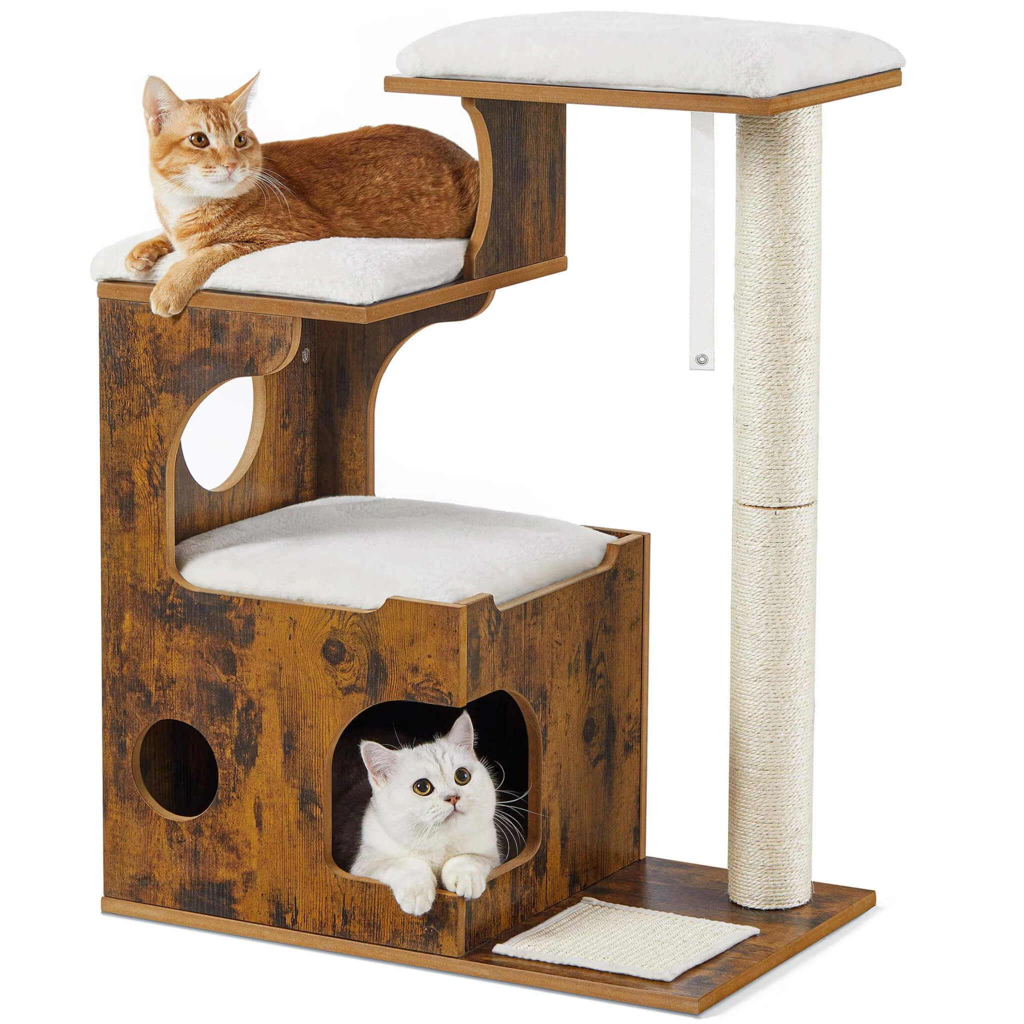 Feandrea cat tree 88 cm vintage brown