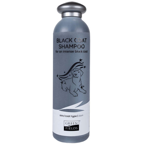 Greenfields Black Coat Hundeshampoo for an intense black coat