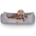 Knuffelwuff Hundebett Dreamline Velour Grau