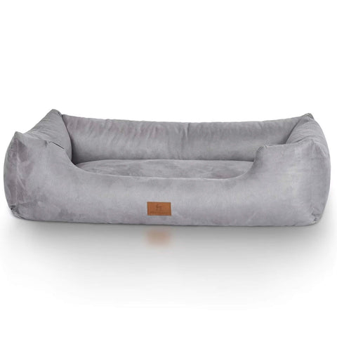 Knuffelwuff Hundebett Dreamline Velour Grau