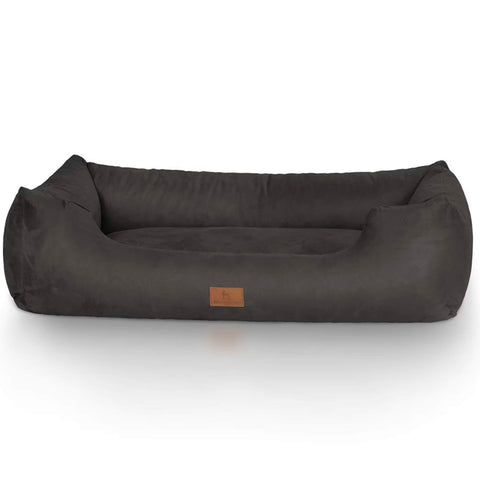 Knuffelwuff Hundebett Dreamline Velour Schwarz