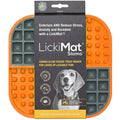 LickiMat Futtermatte Dog Slomo 20 x 20 cm Orange