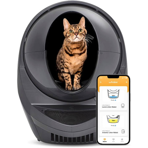 Litter-Robot Katzentoilette 3 Connect Grau