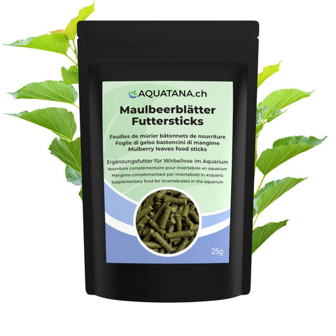 Maulbeerblätter Futtersticks 25 g