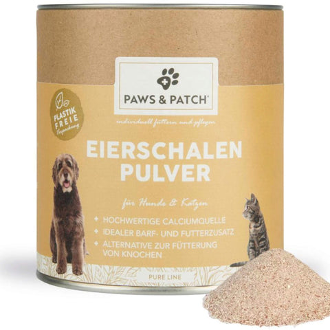 Paws & Patch Nahrungsergänzung Eierschalen Pulver