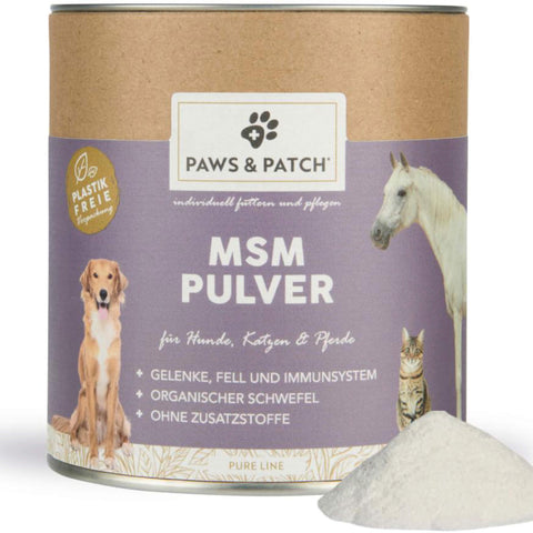 Paws & Patch Nahrungsergänzung MSM Pulver