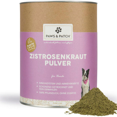 Paws & Patch Hunde Nahrungsergänzung Zistrosenkraut Pulver