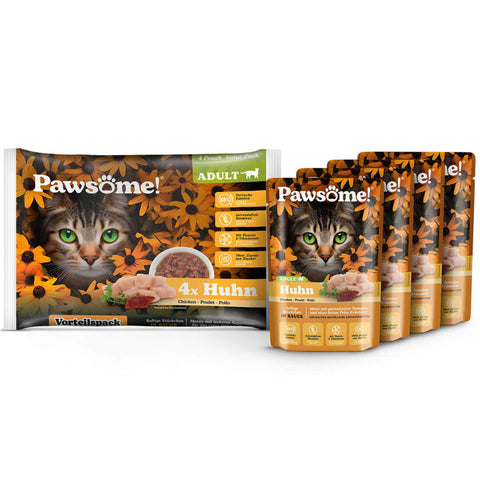 Pawsome Katzenfutter Adult Huhn