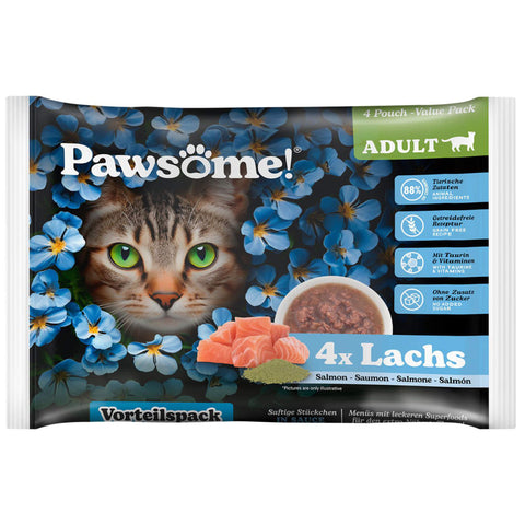 Pawsome Katzenfutter Adult Lachs