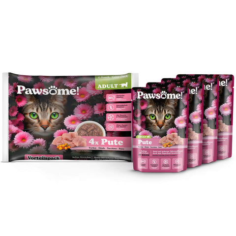 Pawsome Katzenfutter Adult Truthahn