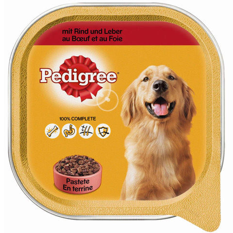 Pedigree Nassfutter Adult mit Rind 20 x 300 g