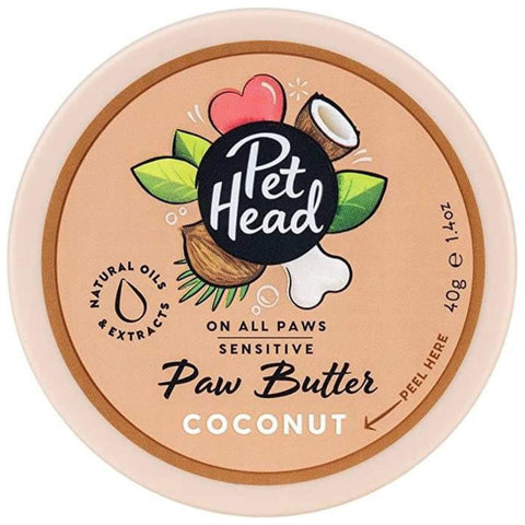 Pet Head Pfotenpflege On All Paws Paw Butter Kokosnuss