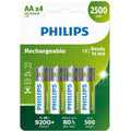 Philips Akku Rechargeable AA 4 Stück