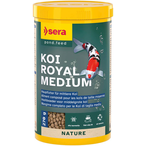 sera Koifutter Koi Royal Nature Medium