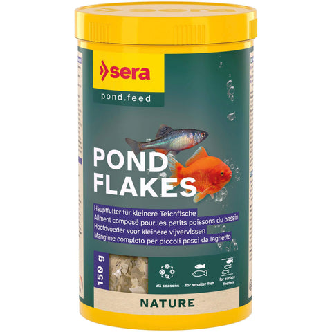 sera Teichfutter Pond Flakes Nature