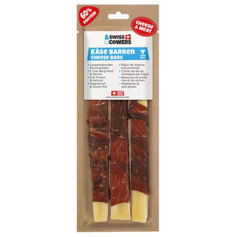 Swiss Cowers Snack Käse Barren mit Rindfleisch S 60 g