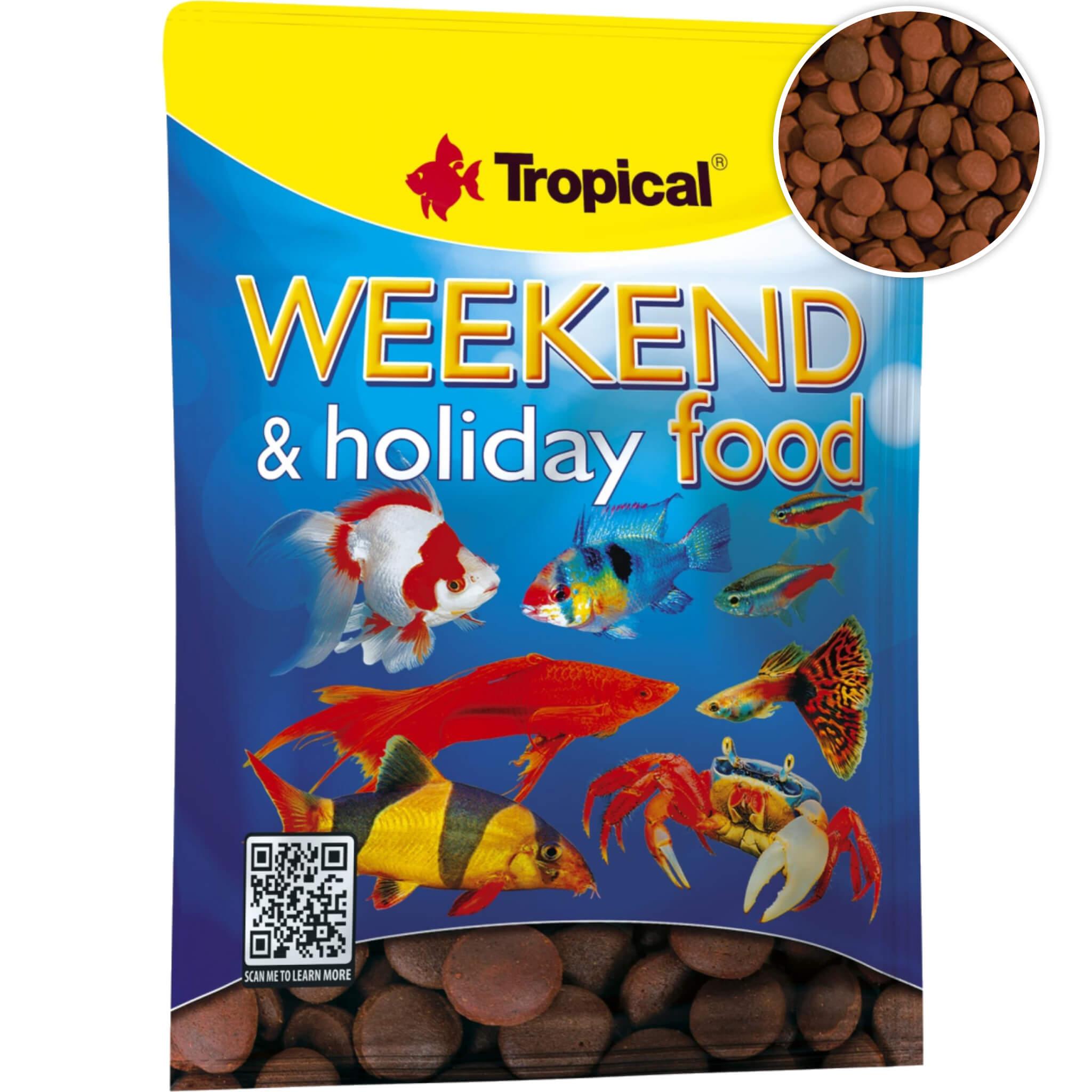 Tropical fish hot sale holiday food