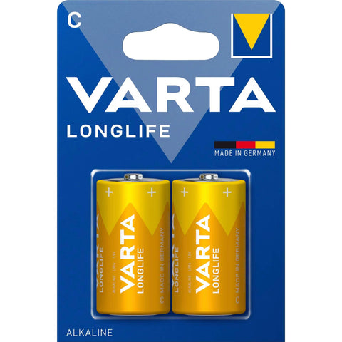 Varta Batterie Longlife C 2 Stück