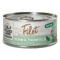 Wildes Land Katzensnack Filet Huhn & Thunfisch 12 x 80 g