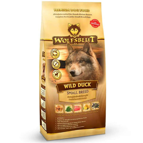 Wolfsblut Hunde Trockenfutter Dog Wild Duck Small Breed