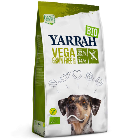 Yarrah Trockenfutter Dog TF Bio Vega Adult Getreidefrei